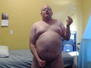 Fumatore che parla sporco - fumo feticcio, cattivo, fumo, grasso