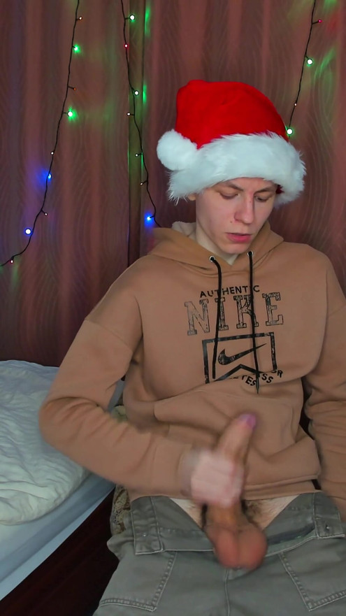 You Won't Believe How Far Slim Twink Shoots Cum | Clip 2