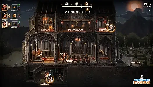 Adik-adik dalam gameplay dosa bagian 9 - konflik di dalam biara