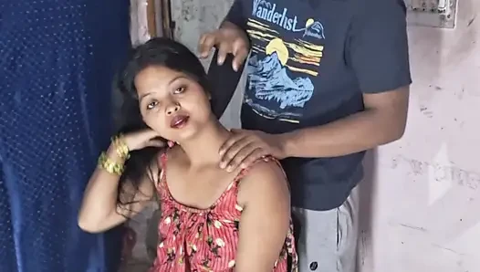 Hintli Bangali Desi Ateşli Vargin Babi Kocasıyla Romantik Seks