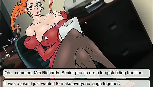 Сексуальную задницу тренера трахнули, геймплей