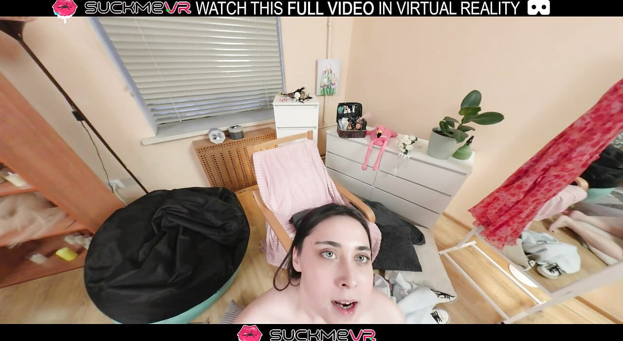 Big breasted brunette Remido enjoys her boyfriend's sexual activity in VR.