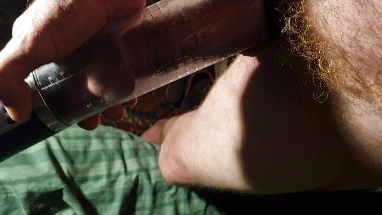 Pumping my dick