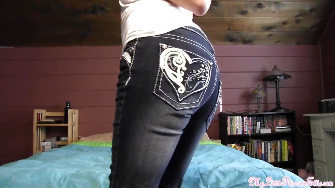 Komm auf mein enges jeans-baby