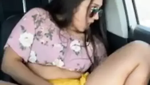 Sexy thick Asian girl risky masturbation 1