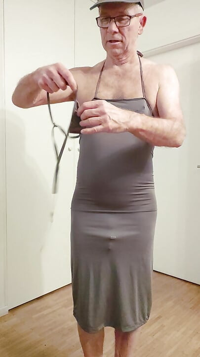 Sports shorts and evening dress