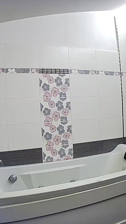Stella Prepares to Take a Bath in the Bathroom – Real Amateur Voyeur Scene | Clip 1