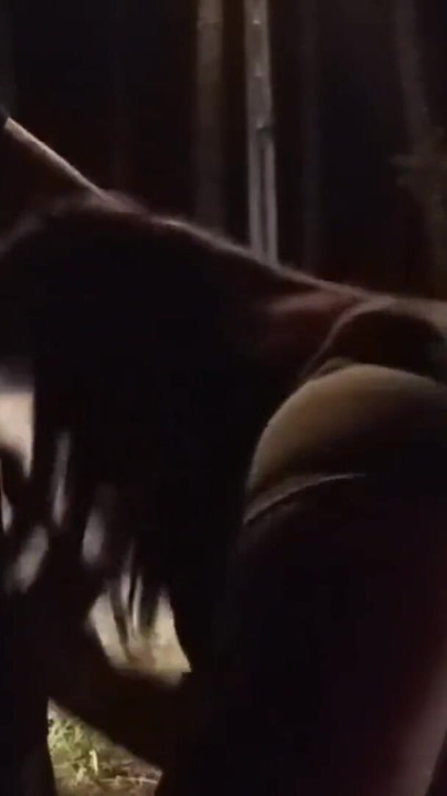 Outdoor sex with a mature | Clip 2