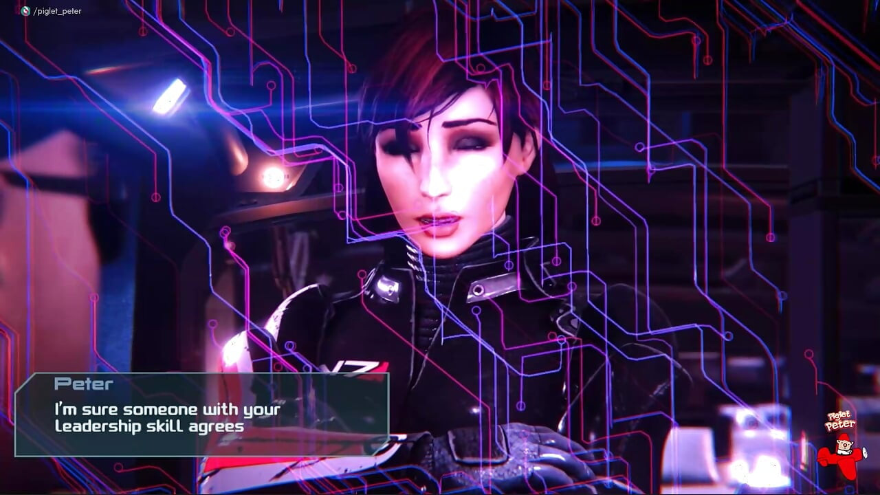 Adoctrinación (1) - juego de parodia porno de mass effect