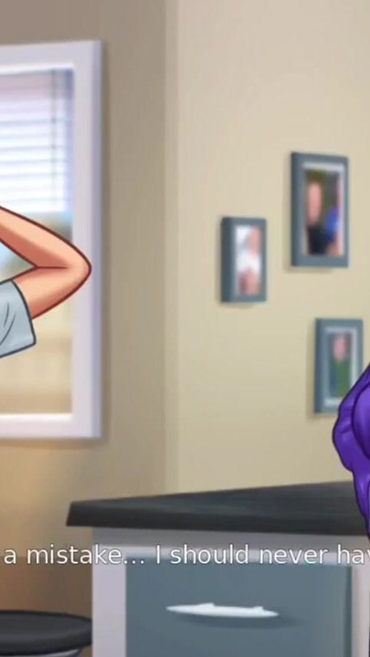 Debbie finally kissed Anon - summer time saga gameplay | Clip 1