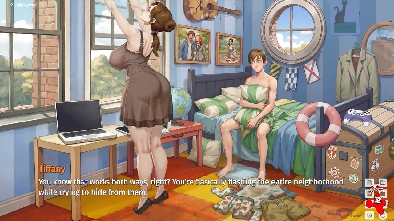 Taffy Tales Redux - Ep 2 (Stepmom in See-through Lingerie)