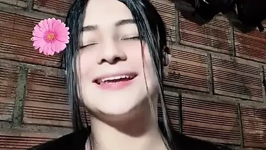 Colombian woman masturbates with her best friend