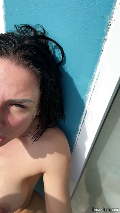 MILF Is Seducing Me to Swallow My Thick Cock with Her Mouth and Pussy.