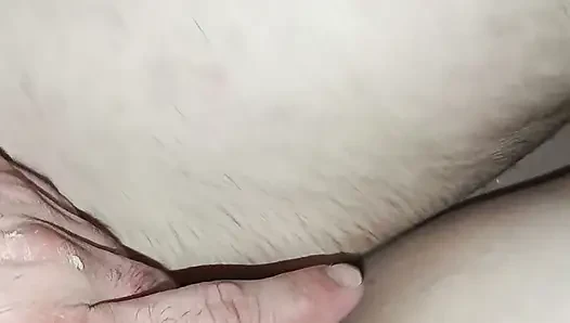 Very horny to squirt sex in her ass and finally jerk off