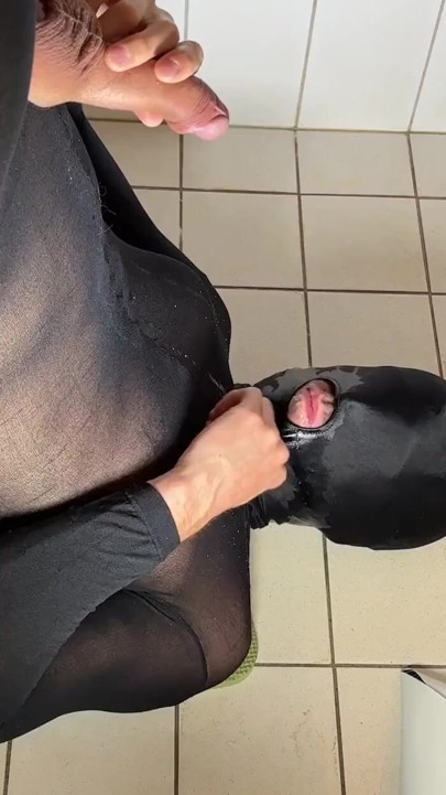 Piss drinking slave drinks his own urine | Clip 1