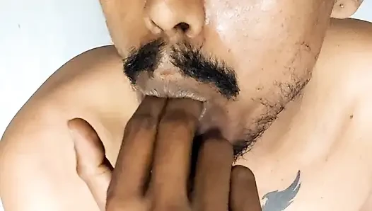 Hard cock in wet briefs