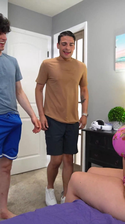 Friend Wants to Join in with Stepmom - Lila Lovely