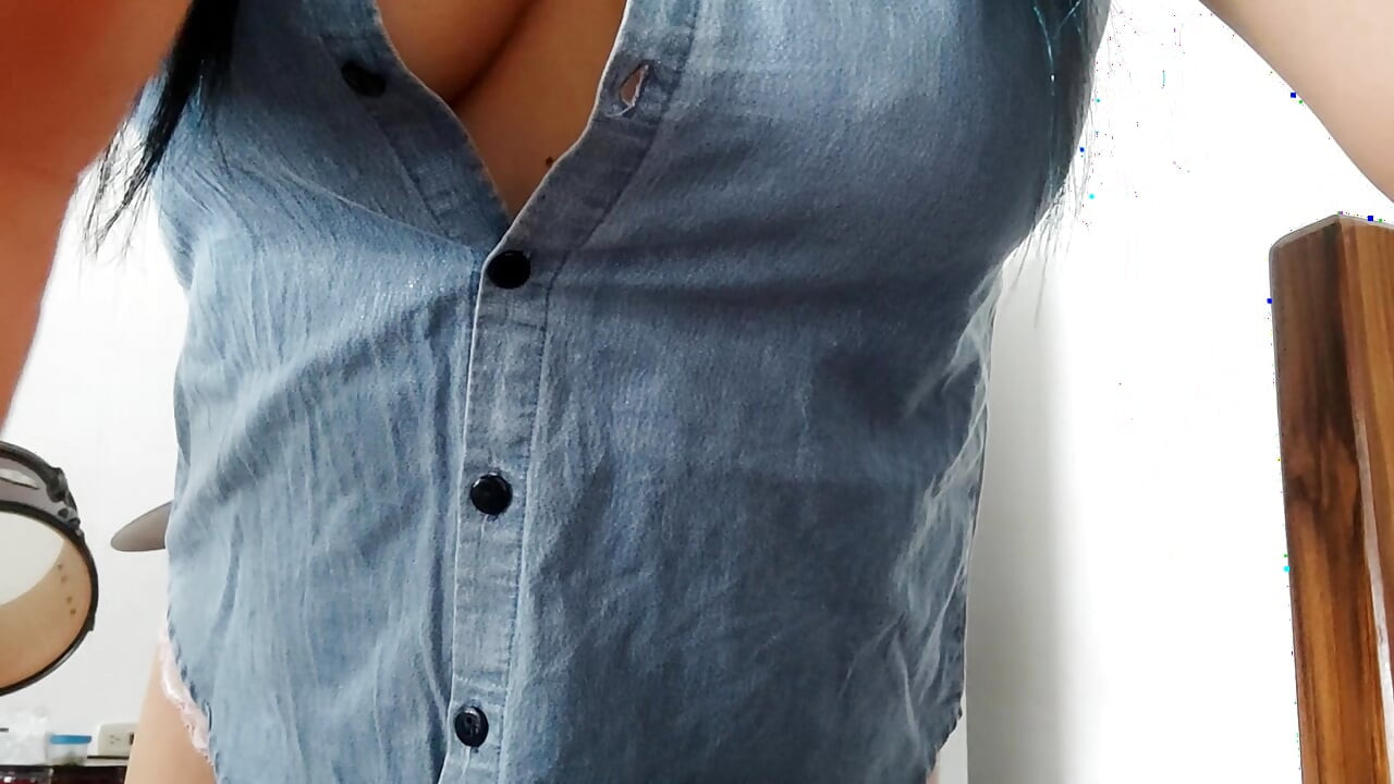 Delicious busty mature woman with stretch marks is full of ecstasy and sensuality, she fantasizes about being fucked