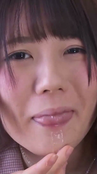 JAPANESE BROWN HAIRED GIRL GETS FUCKED BY TWO COCKS CREAMPIE | Clip 1