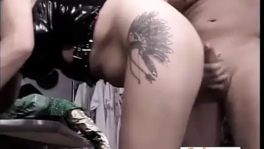 First he fuck me then i use strapon and fuck him