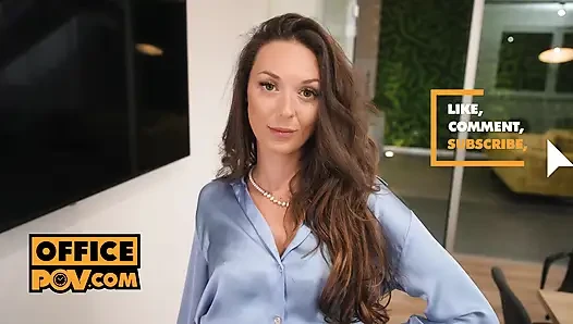 Isabella nerven verschwinden, als alice Zaffyre bei büro-dreier anmacht