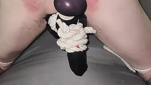 Goode Girl CBT a Nylon, Some Ropes and Ballbusting