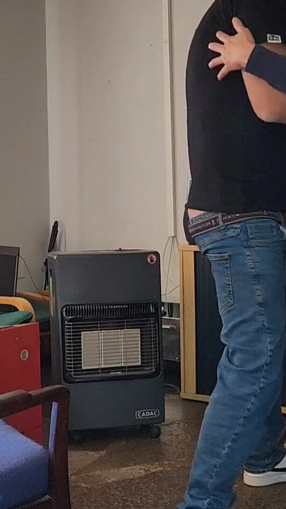 Must-see moment from "Fucking my neighbour's wife standing missionary while he is in the bathroom"
