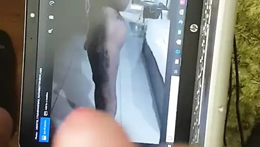 Ladyboy kiraz için Cum haraç!