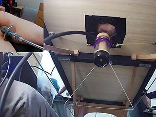 Mesa de ordeño y máquina de follar Venus2000