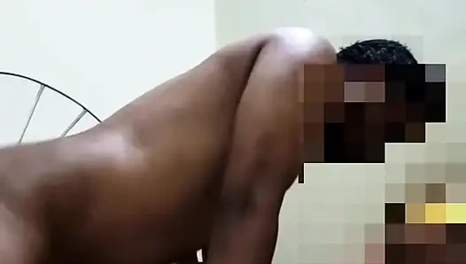 Nidhi was drilled by her boyfriend with his huge black cock