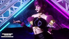 MMD Jiyeon - Faites une randonnée Evelynn - Danse sexy Kpop, League of Legends KDA