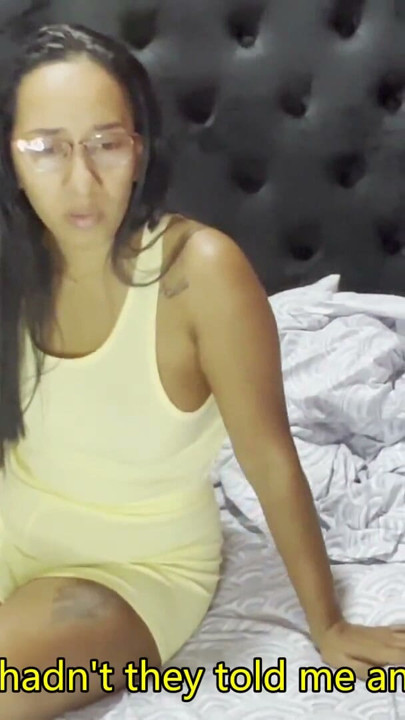 Hot stepmother convince her stepson to fuck her in replace of his sex doll. English subtitle | Clip 1