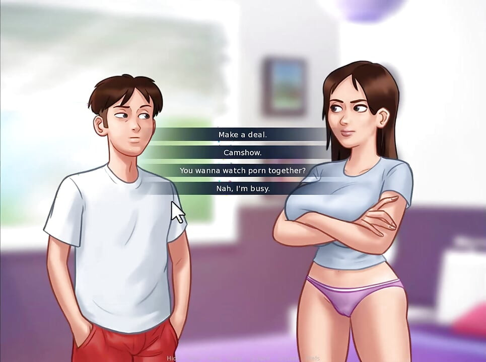 Summertime saga: I fucked old Roz