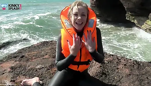 Life Jacket JOI Neoprene Tease, Denial & Countdown Cum