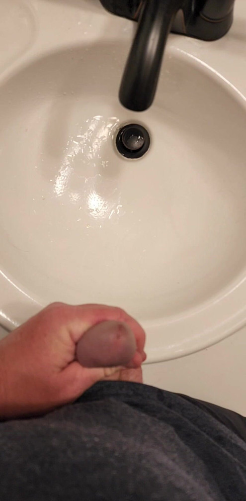 Stepmom almost caught me pissing
