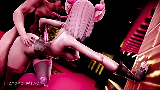 Pantat bahenol pelacur jalang ini dientot habis-habisan sampai lubangnya menganga lebar