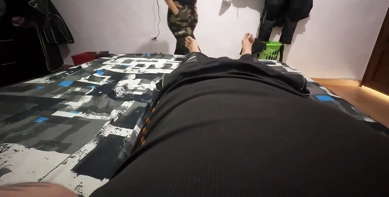 My Stepdaughter Finds Me Resting and Fucks Me When We Were Alone at Home.