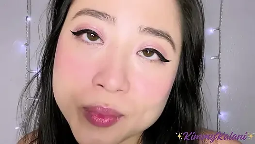 Yüzüme boşalmanı istiyorum -asmr 31 talimatı- kimmy kalani