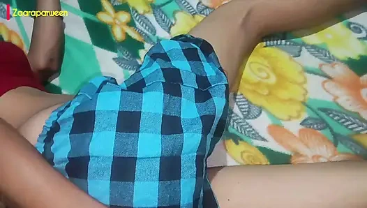 First Night With Desi fucking Hard and eating Cream