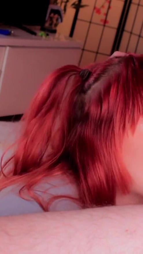 Creampie kawan baik saya dan kemudian deepthroat zakar besarnya | Klip 2