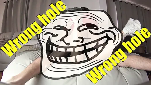 Ow! Ты буквально в моем очке! Моя болит!