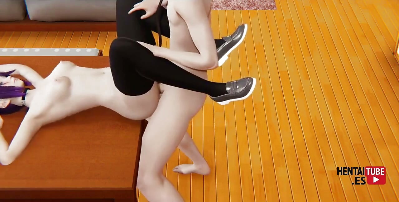 Chainsaw Man Hentai - Reze sendo fodida por Denji em cima da mesa - Japanese Asian Manga Anime Cartoon Game Porn Video Animation