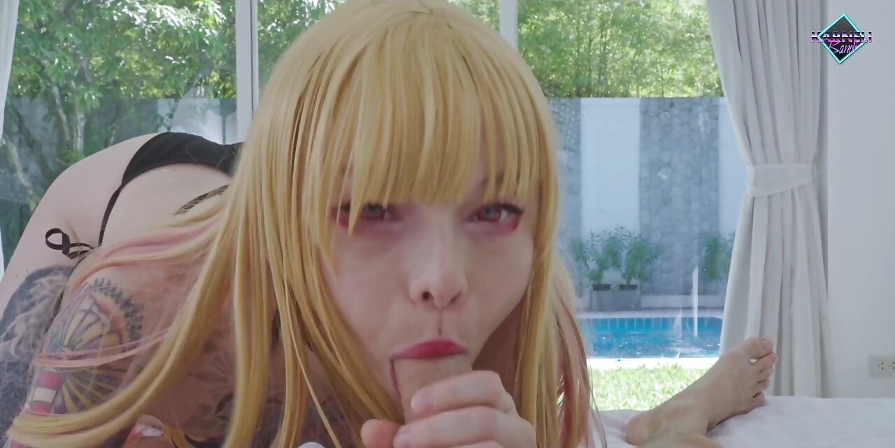 北川マリンとのコスプレカップルビデオ