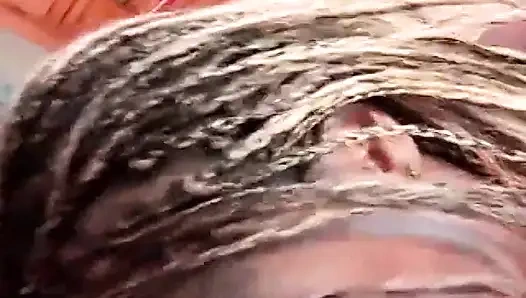 Stud fucks horny ethnic tramp's ass &amp cums inside her (2 scenes in 1)