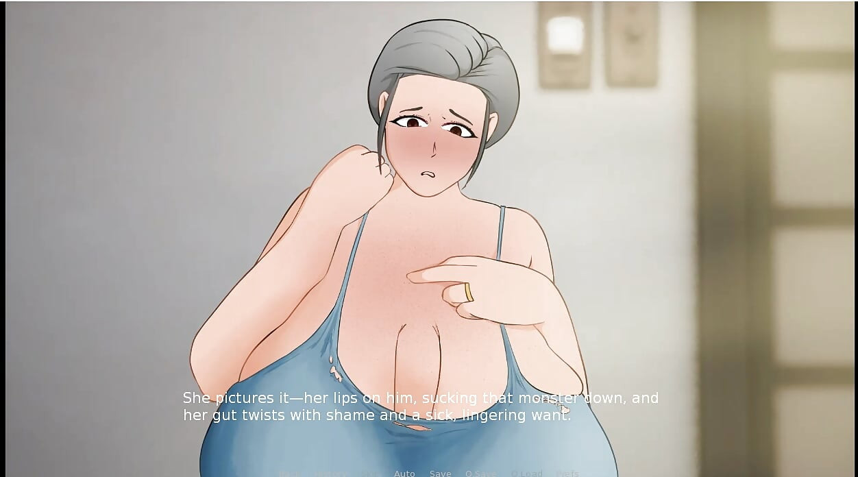 Plowed 1 : sexy grandma piss and teasing  grandson and shower with grandson