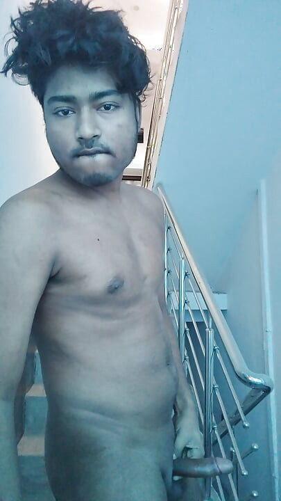 I was alone at home so I did a handjob