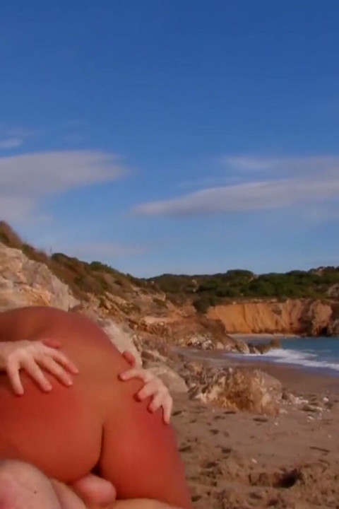 Blondes on the Beach Do Anal Sex Scene 03 She Is so Horny on the Beach That She Accepts Anal