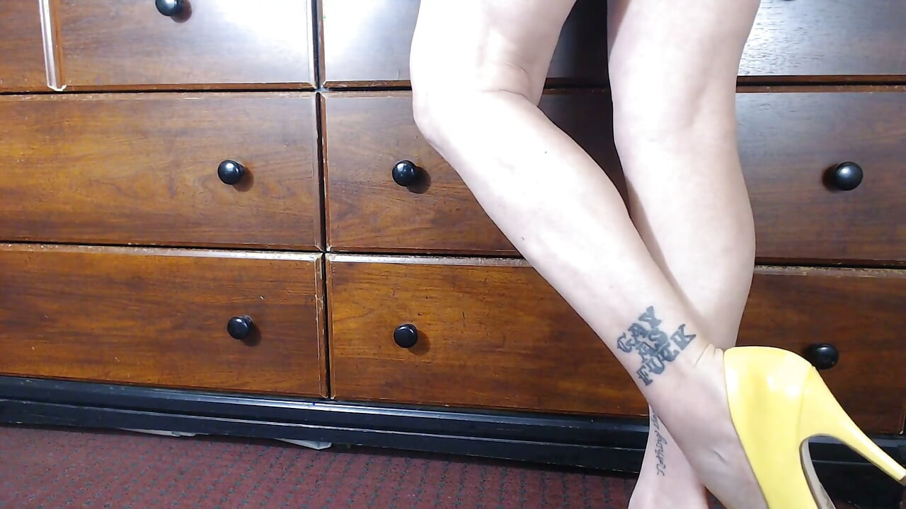 Calves Flexing Calf Muscle