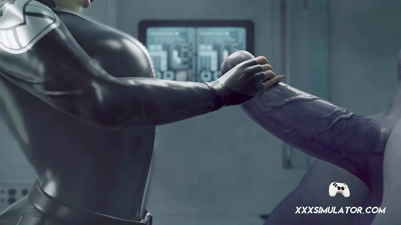 3D Vixen骑乘怪物鸡巴并呻吟更多