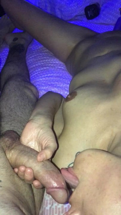 My Personal Slut Sucking My Cock and Loving it